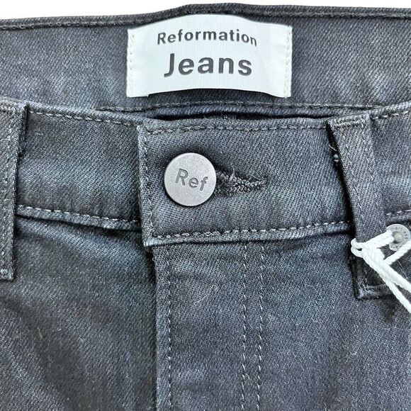 Reformation Julia High Cigarette Jean SIZE 27 - Picture 7 of 12